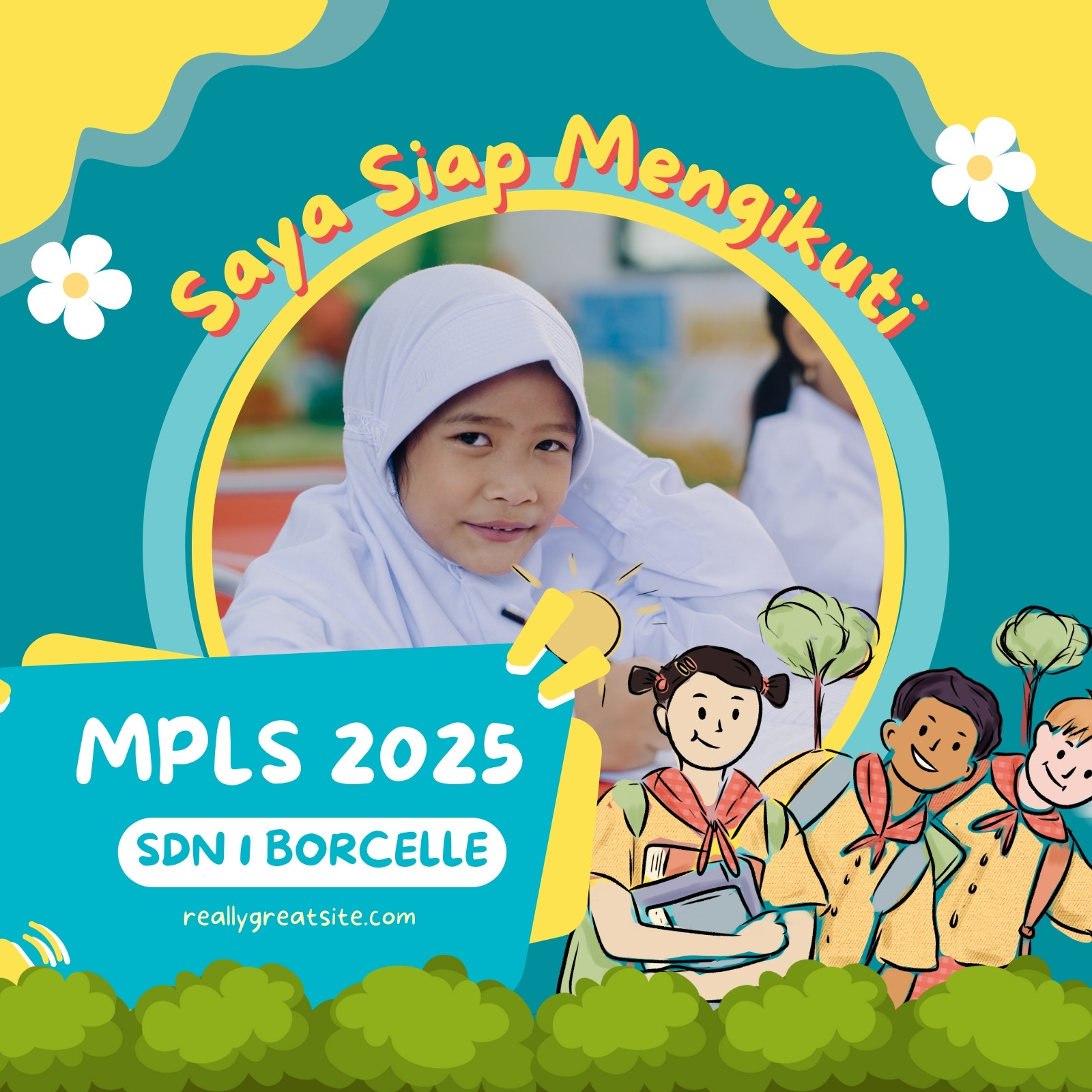 Biru dan Kuning Illustratif Modern Twibbon Masa Pengenalan Sekolah Biru dan Kuning Illustratif Modern Twibbon Masa Pengenalan Sekolah