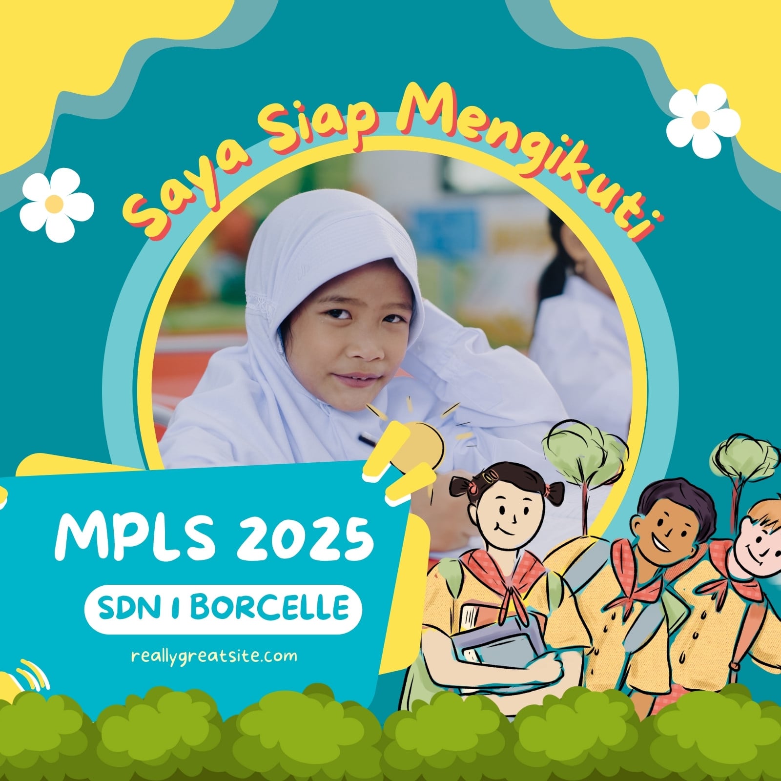 Biru dan Kuning Illustratif Modern Twibbon Masa Pengenalan Sekolah Biru dan Kuning Illustratif Modern Twibbon Masa Pengenalan Sekolah