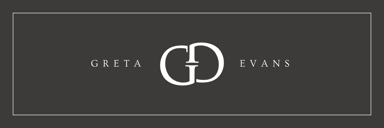 Black and White Modern Business Profile X/Twitter Header