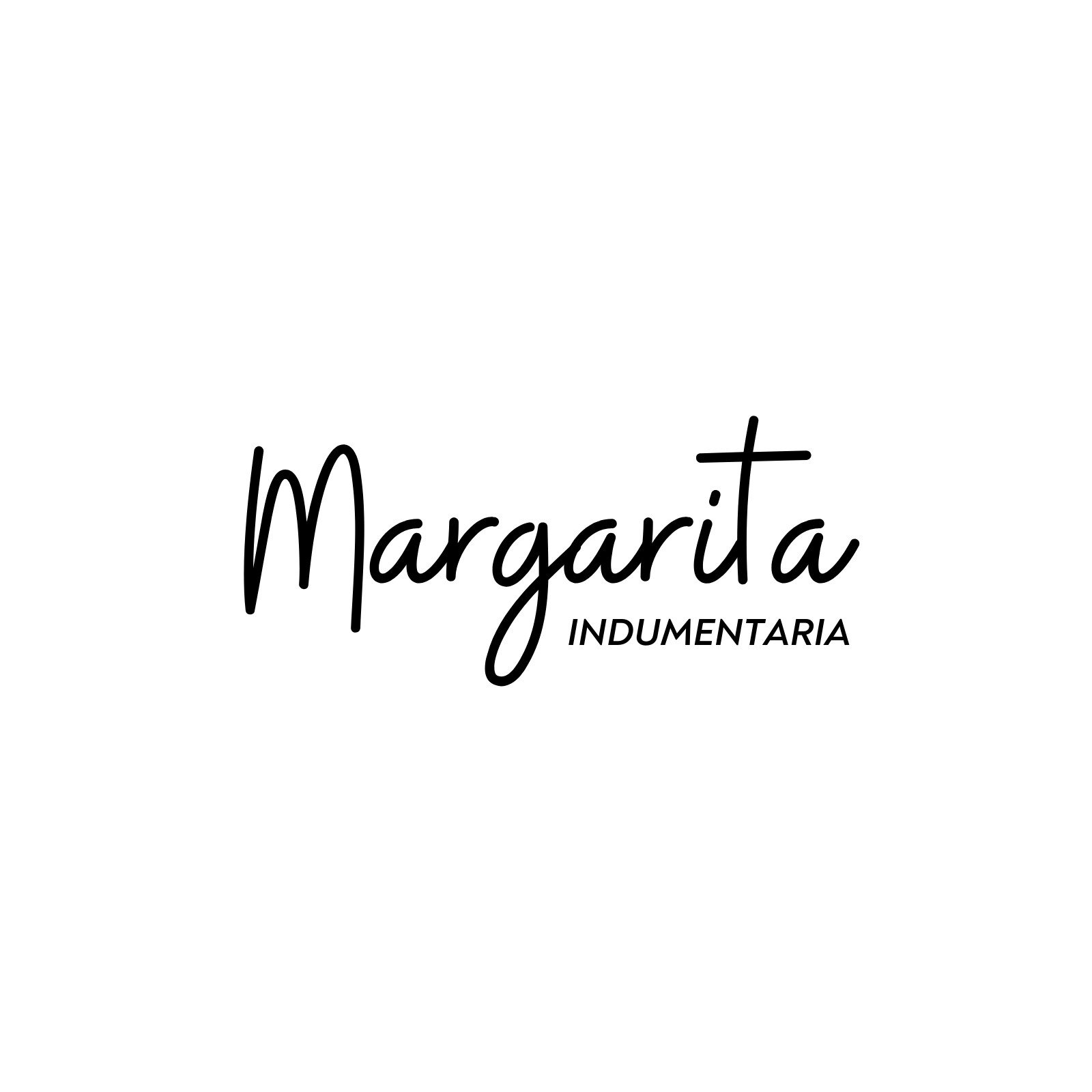 Logo Para Tienda de Ropa Simple Blanco y Negro