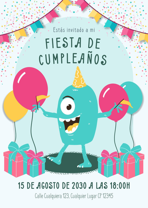 Dian Regal: Tarjeta De Felicitación De Cumpleaños Para Ana Luisa