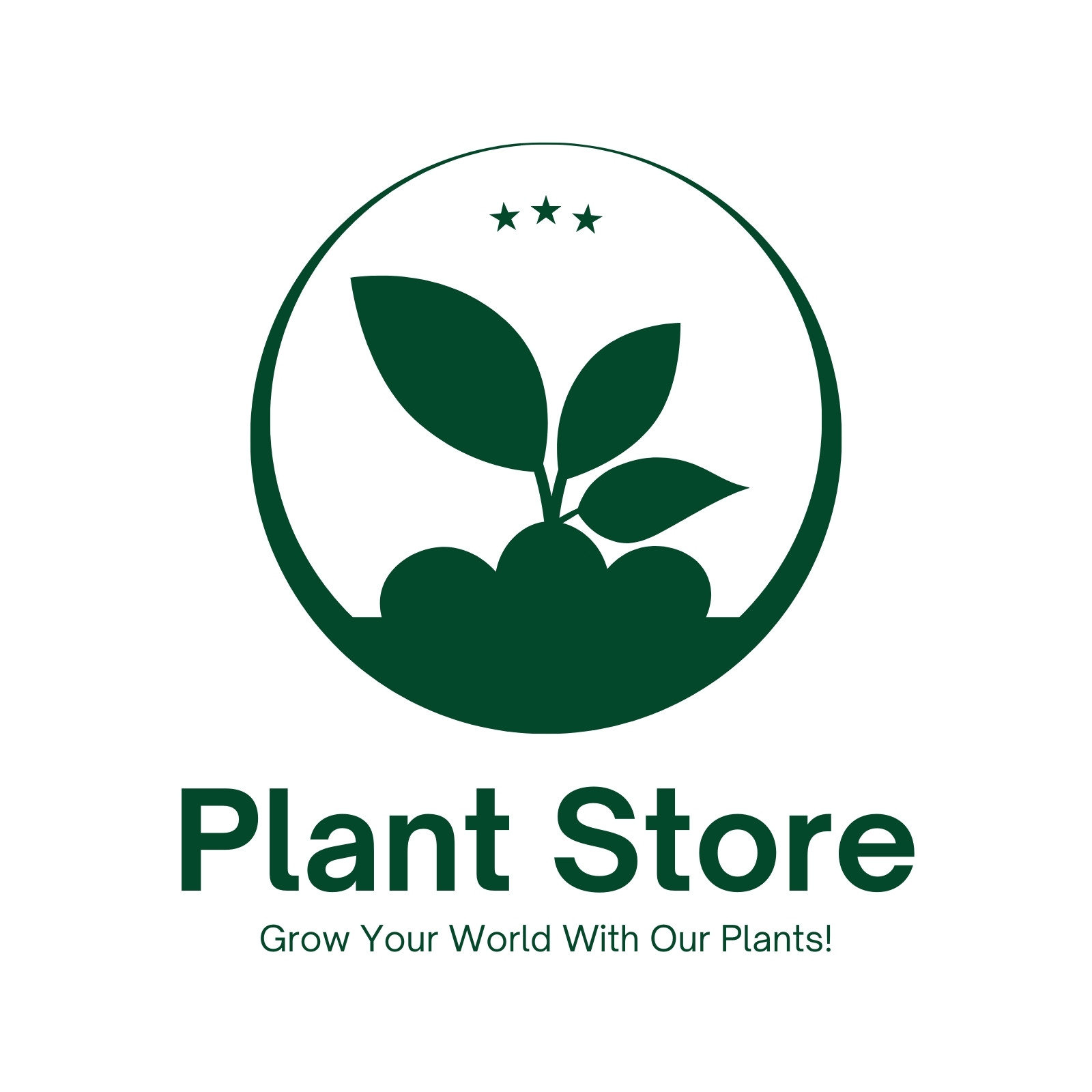 Free printable customizable plant logo templates | Canva