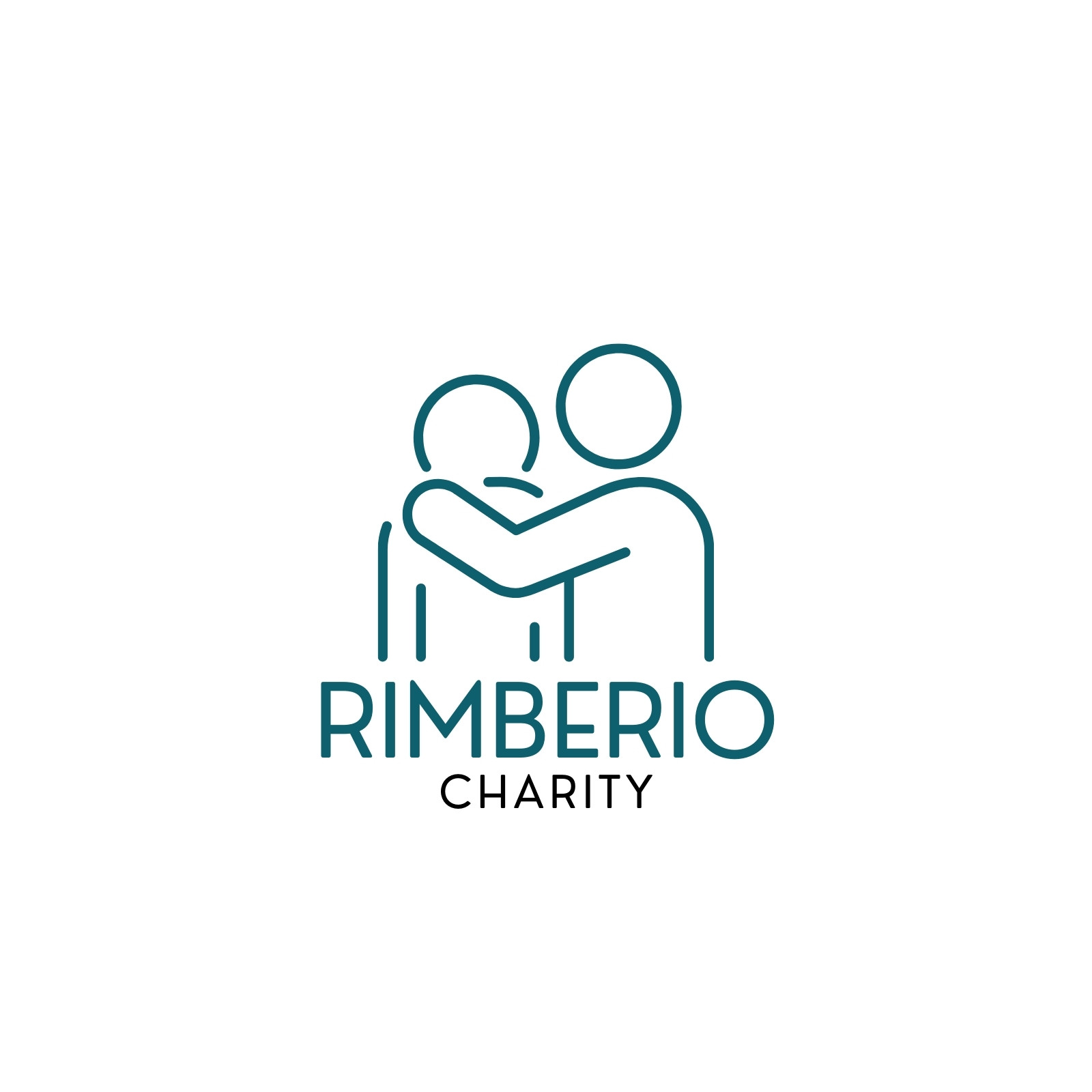 White and Green Charity Logo
