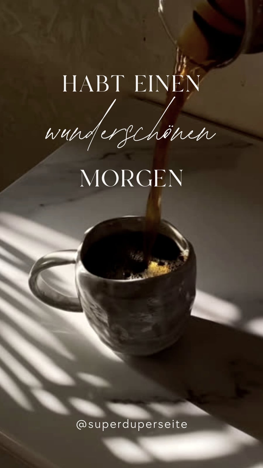 Weiß Braun Minimalistisch Stilvoll Guten Morgen Gruß Smartphone Video Weiß Braun Minimalistisch Stilvoll Guten Morgen Gruß Smartphone Video