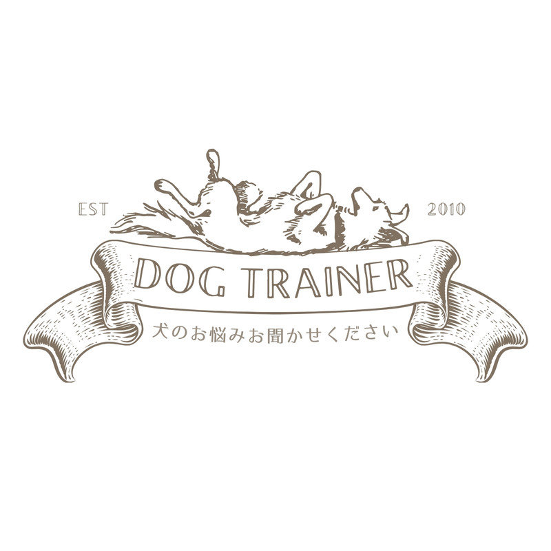 犬のロゴテンプレートでデザインを無料で作成
