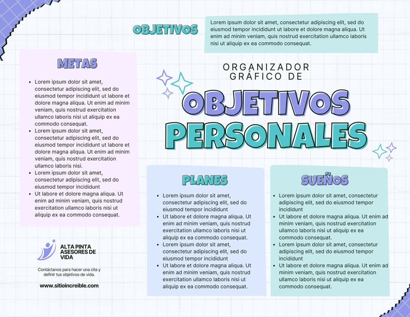 Plantillas de metas personales | Canva
