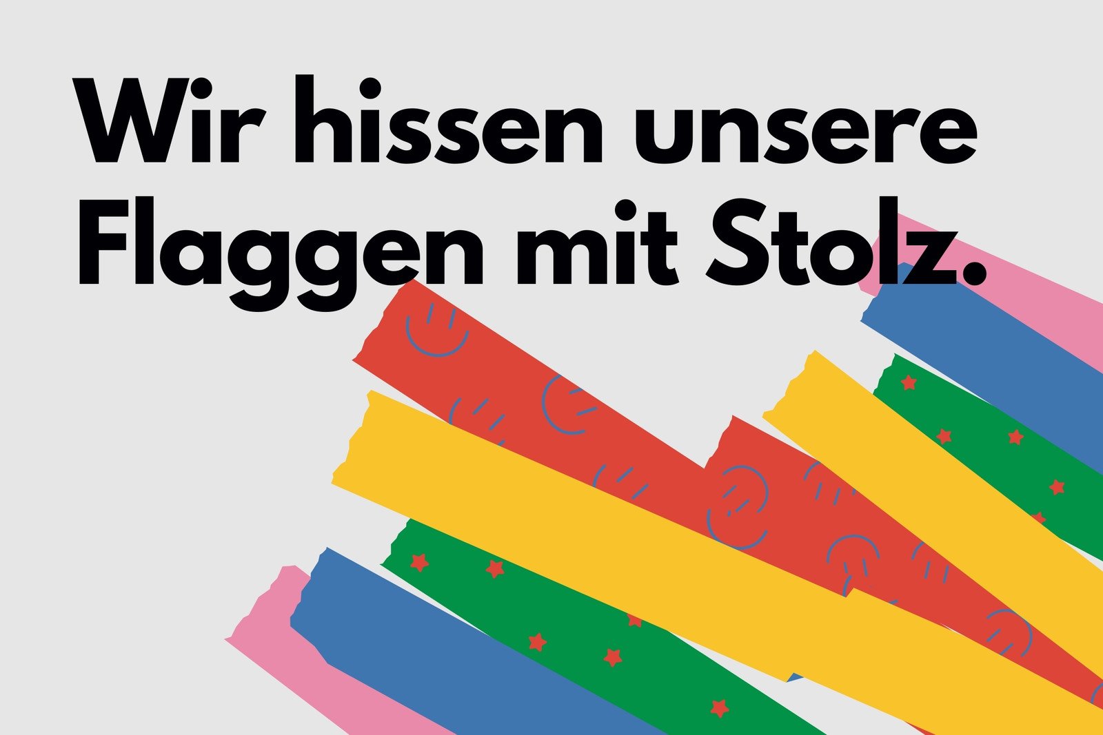 Elfenbeinfarben Hellorange Gelb Organisch Fett gedruckt Formen Stil Pride (Empowerment) Pride Flagge