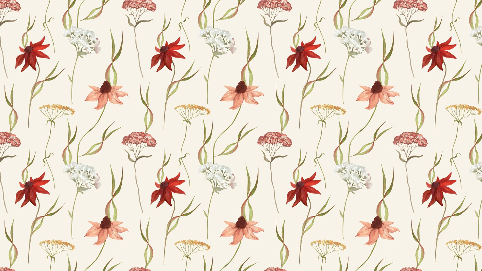 Fondo de Pantalla Ordenador Flores Bonito Colores Pastel