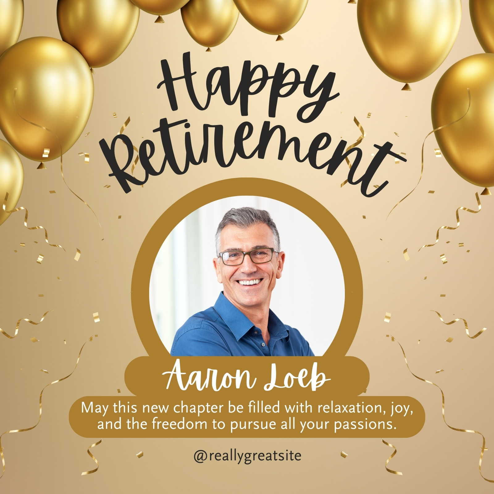 Page 4 - Free and customizable retirement templates