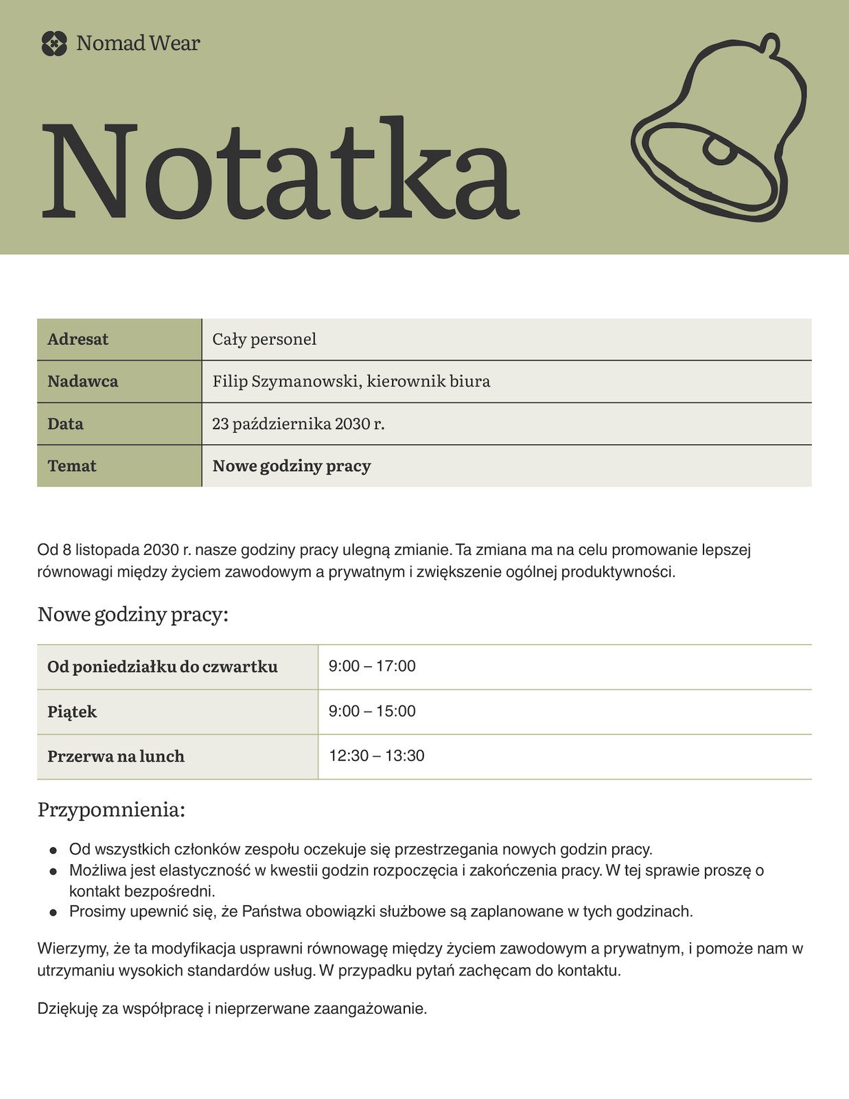 Doc ogłoszenie wewnętrzne 