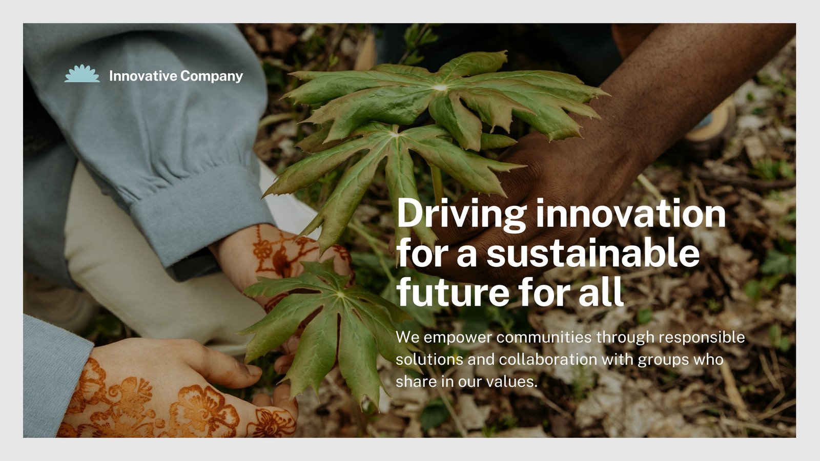 Corporate Impact Showcase Non-profit Website in White Beige Style