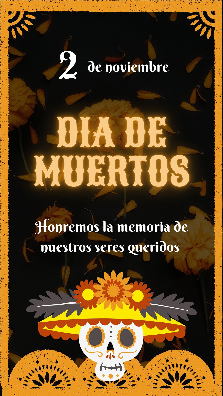 Historia de Instagram - Día de Muertos