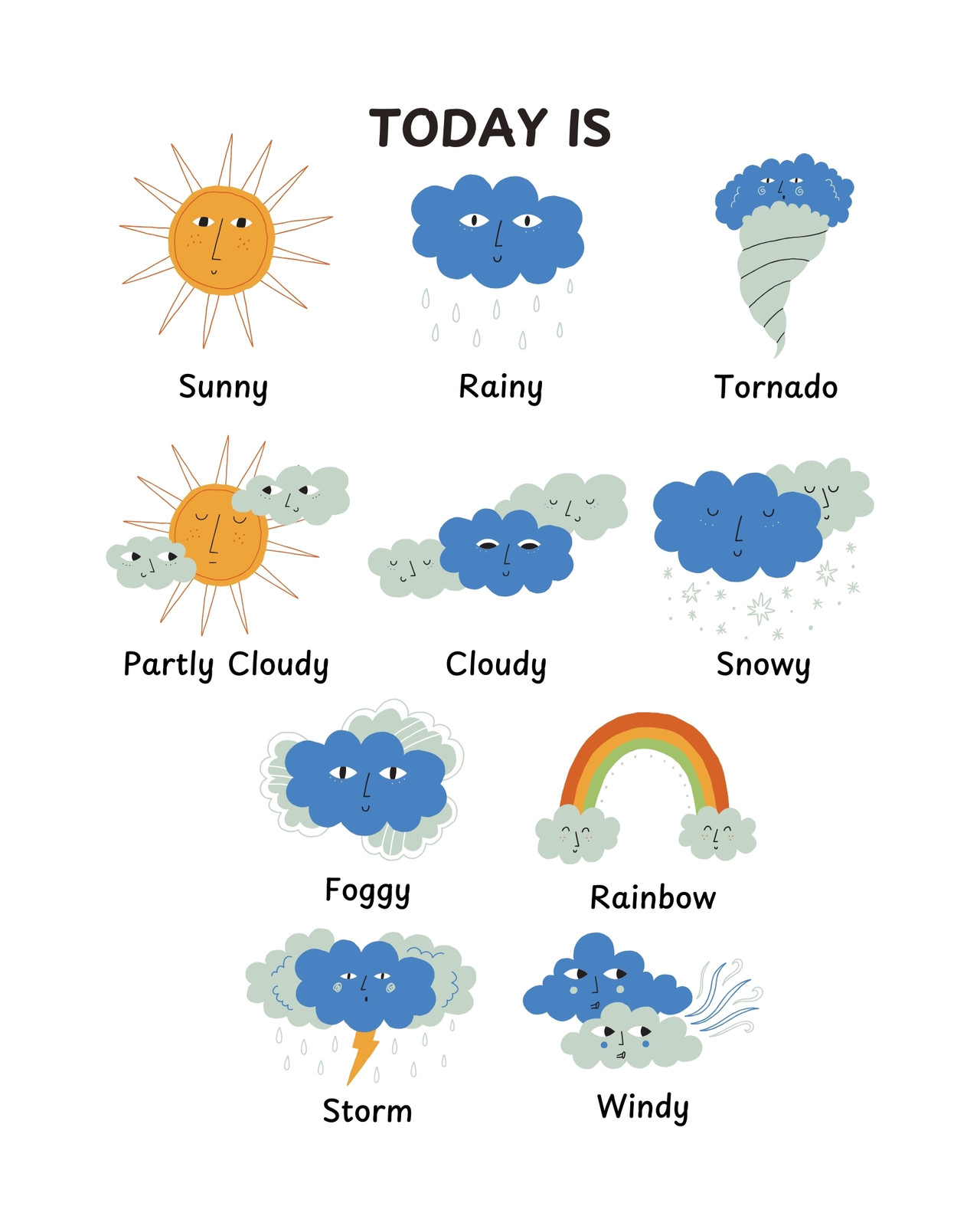 Page 7 - Free and customizable weather templates