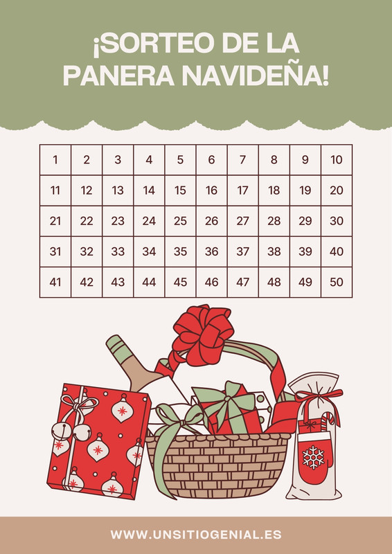 Plantillas Sorteo navideño - Gratis y editables - Canva