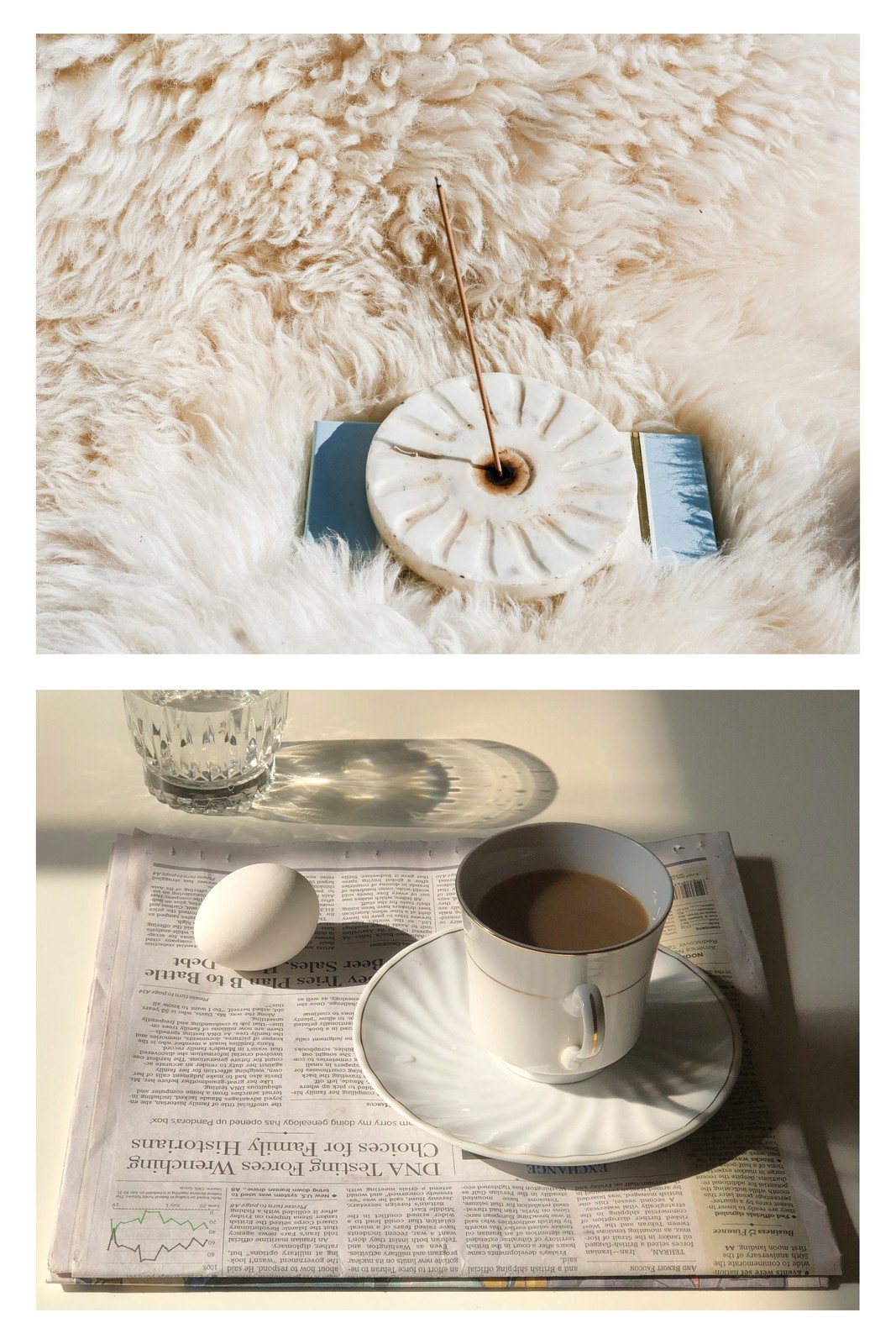 Beige Minimalist Mood Photo Collage