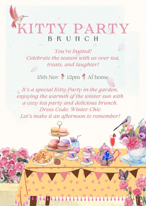 Invitation Cards - OORH Designs - Canva