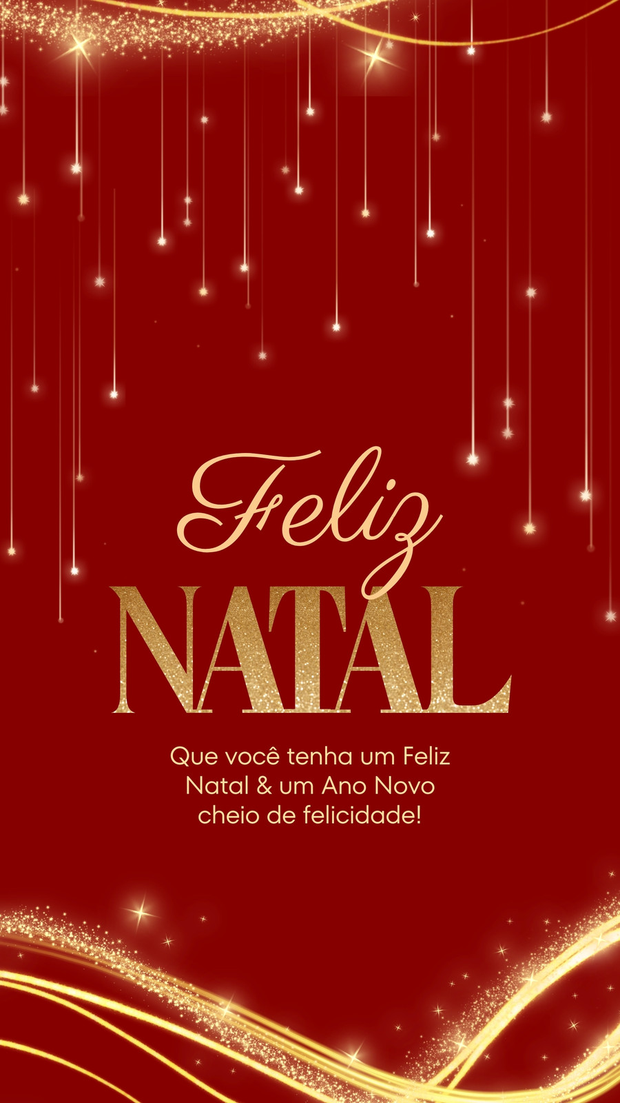 Mensagem de Feliz Natal - Imagem de Feliz Natal Grátis para editar