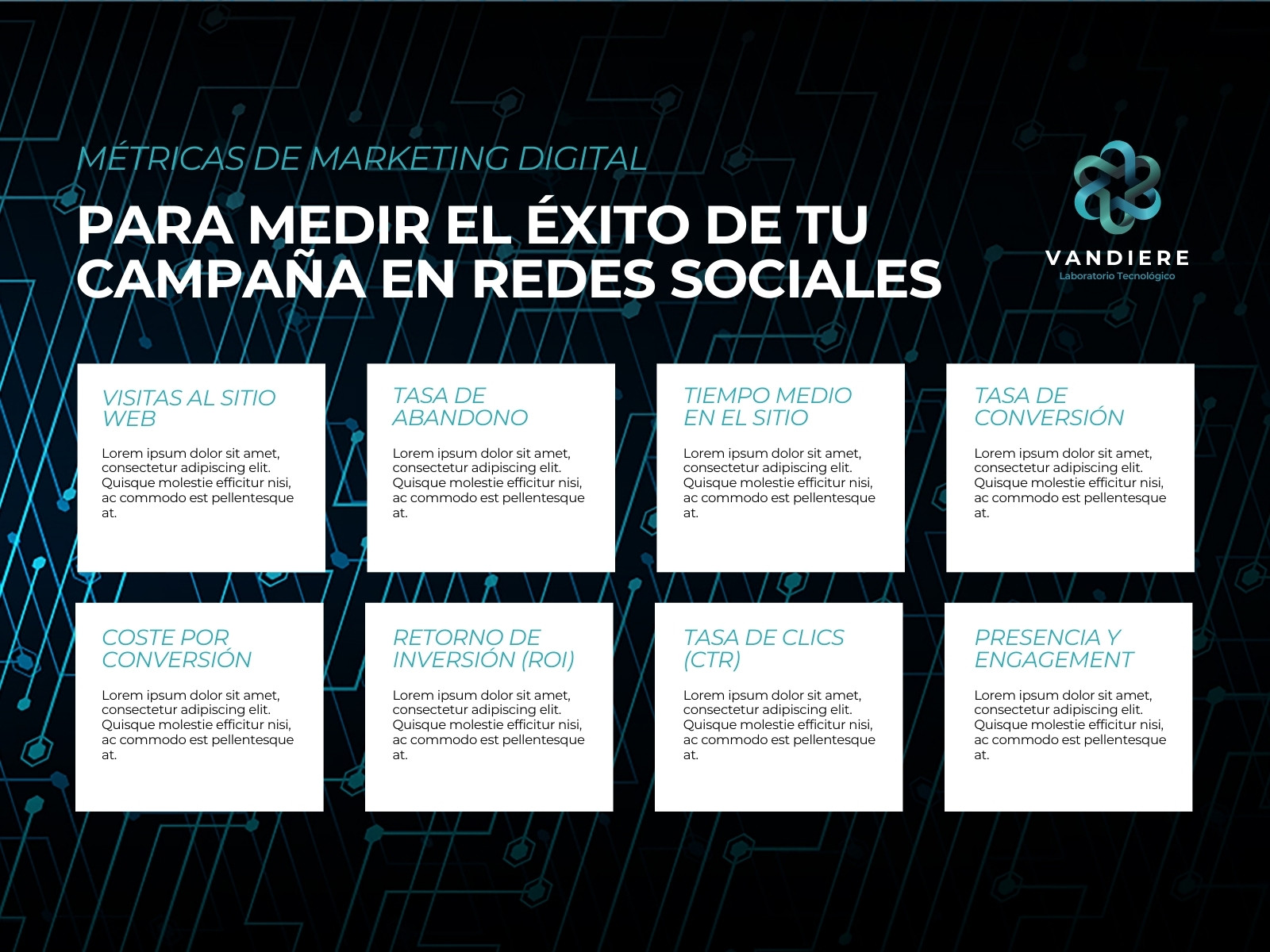Gráfico Moderno Corporativo Tecnológico Negro Azul