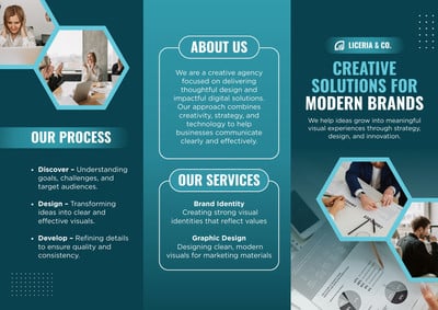 Free printable, customizable company brochure templates | Canva