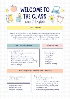 Free and customizable syllabus templates