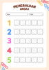 Slide Angka Gratis desain contoh angka - Canva