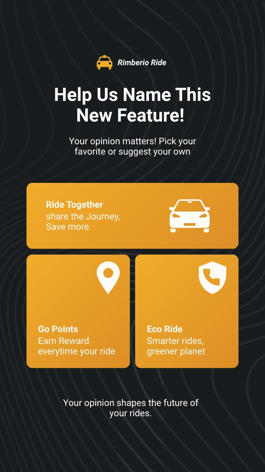 Yellow and Black Modern Structured Layouts Help Us Name This New Feature Instagram Story