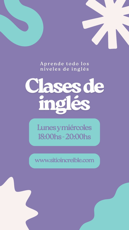 Plantillas de Ingles online gratis | Canva