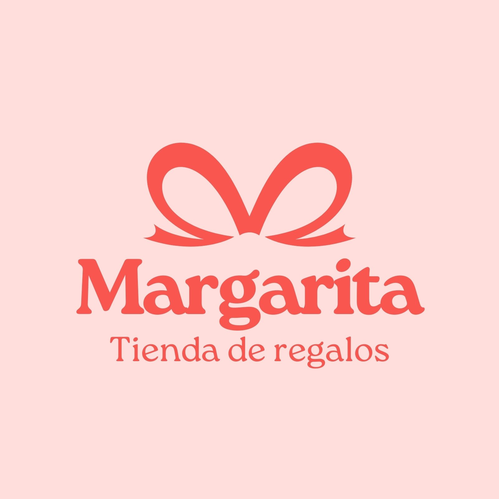 Logo tienda de regalos juvenil coral 