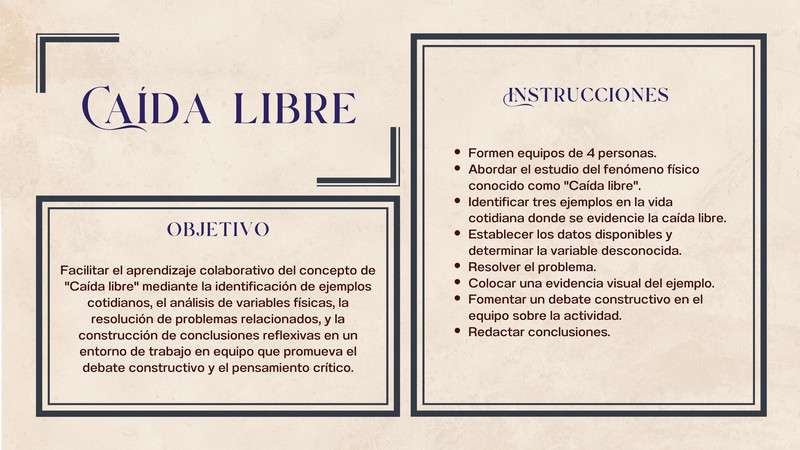Hojas De Trabajo De Caída Libre Caida Libre Ejercicios Resueltos