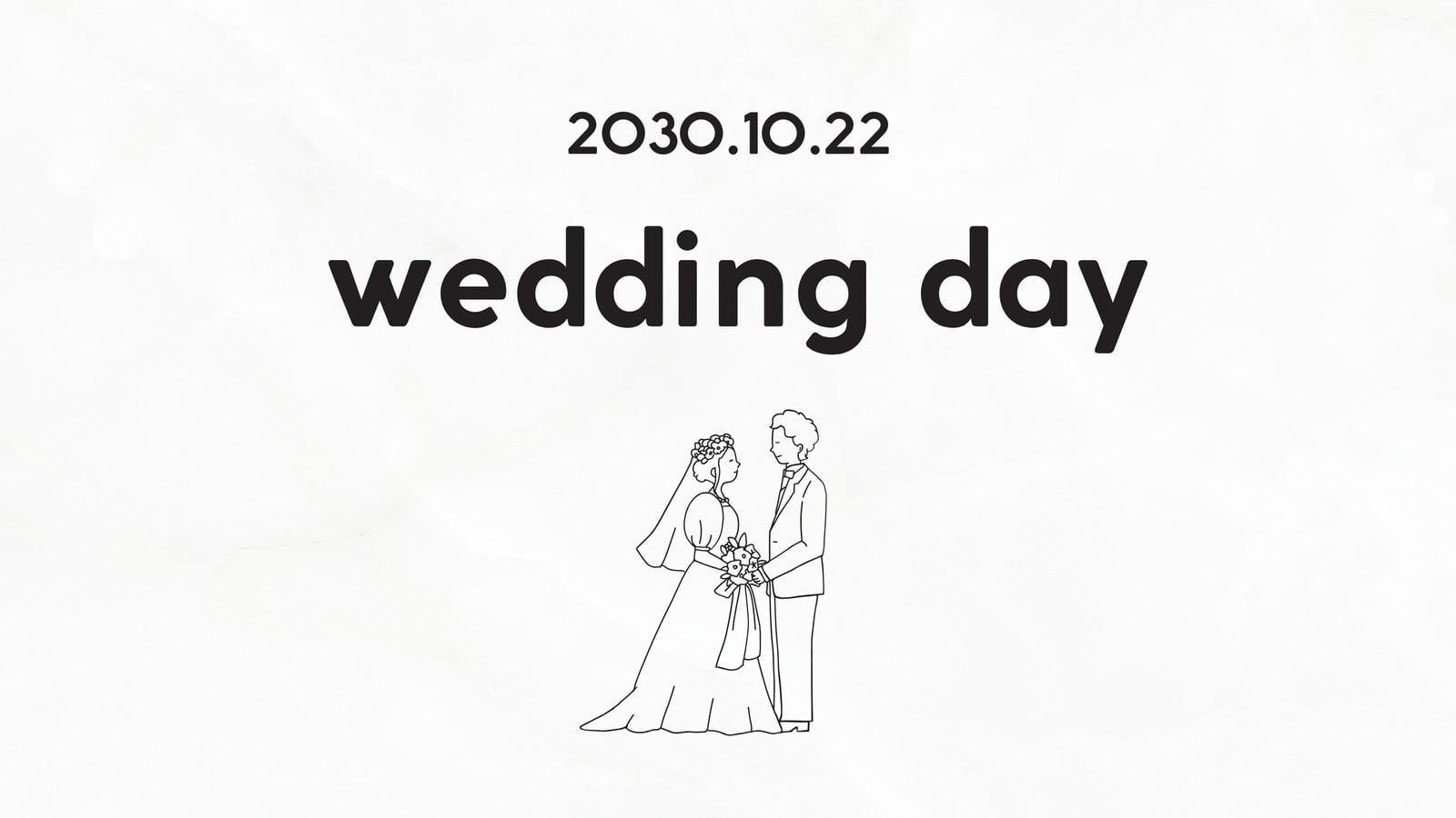 結婚式 オープニング無料テンプレートデザイン。イラストや画像付きも