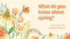 Free and customizable spring templates | Canva