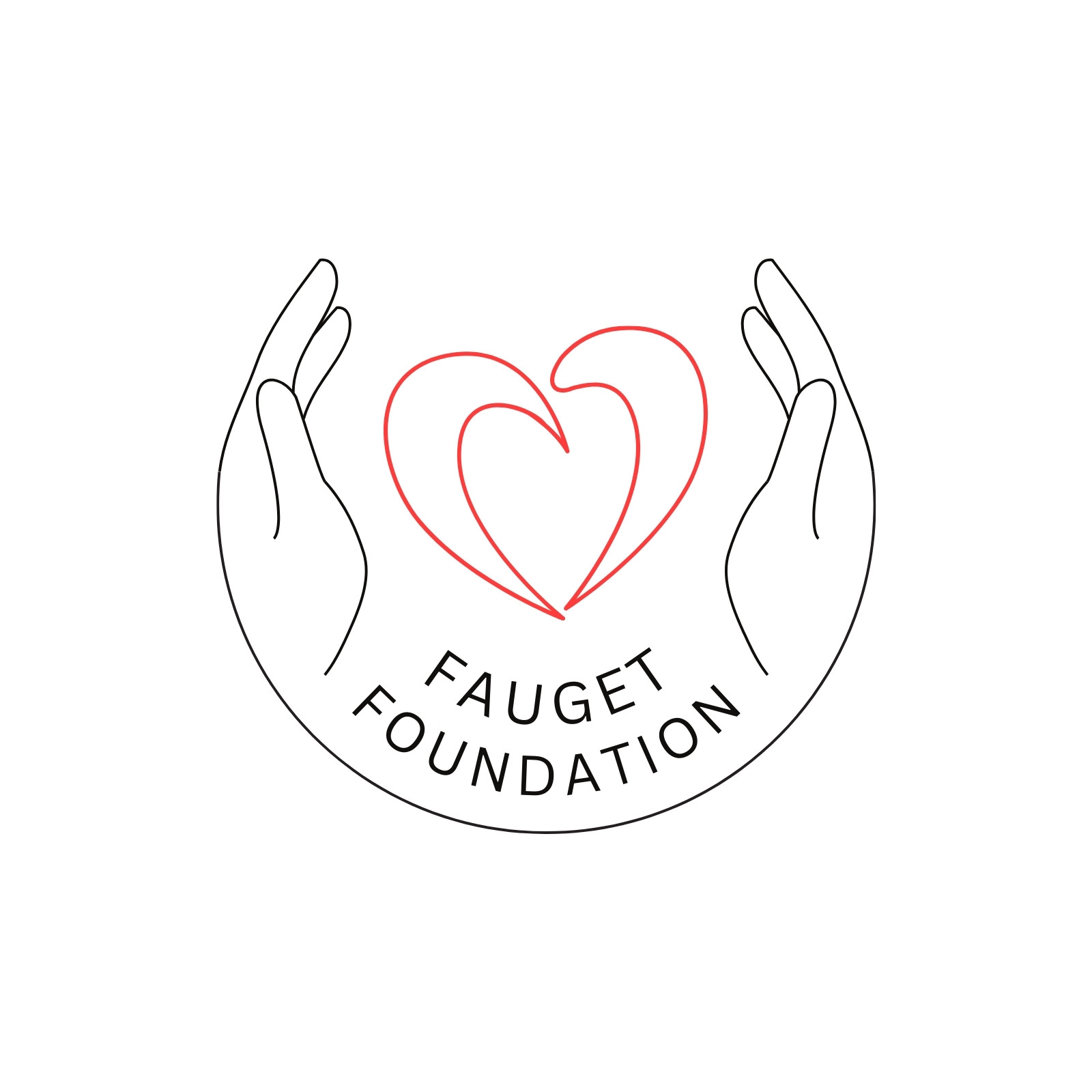Black and Red Foundation Community & Non-Profit Logo
