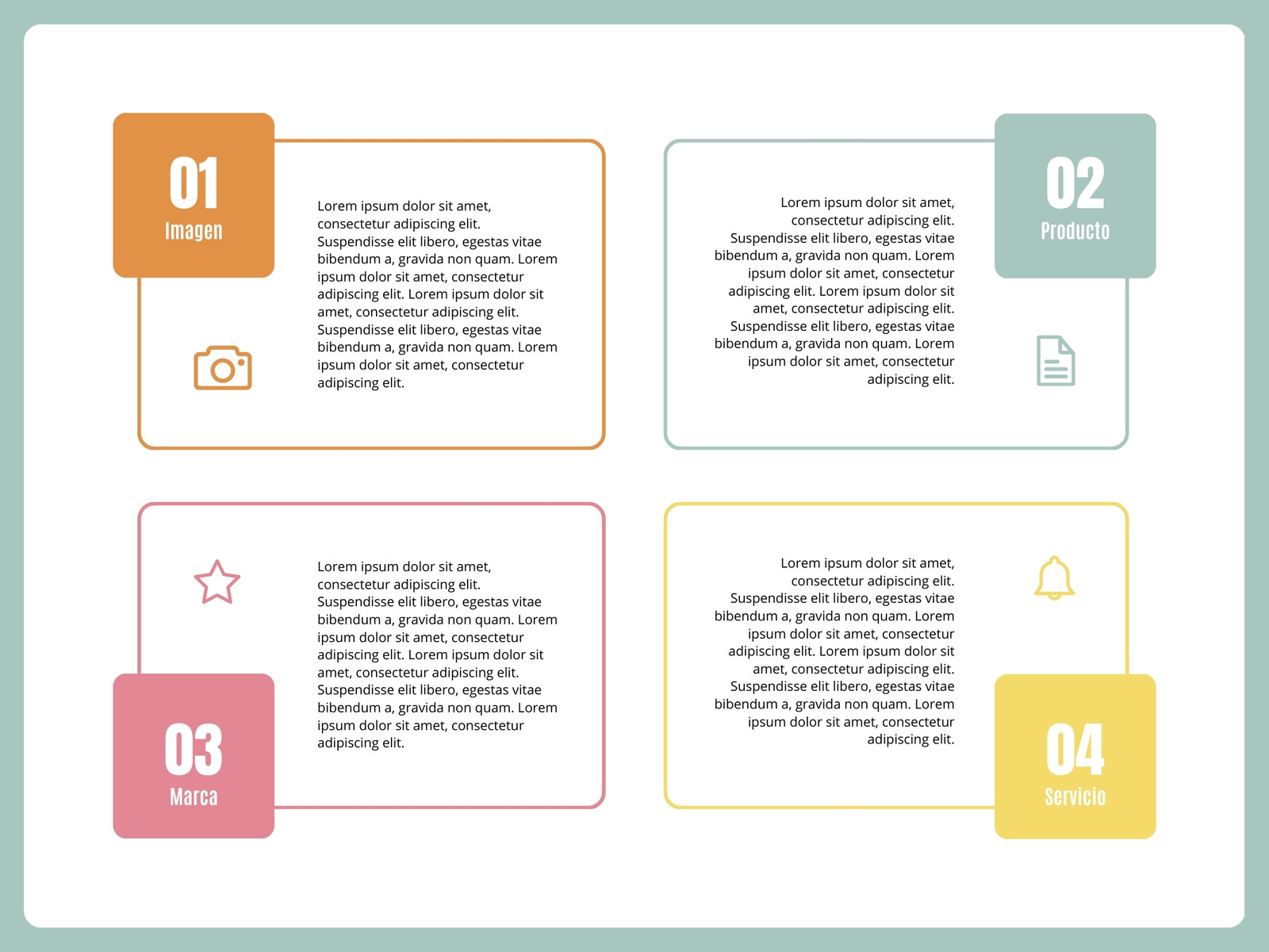 Gráfico Negocio iconos Simple Multicolor