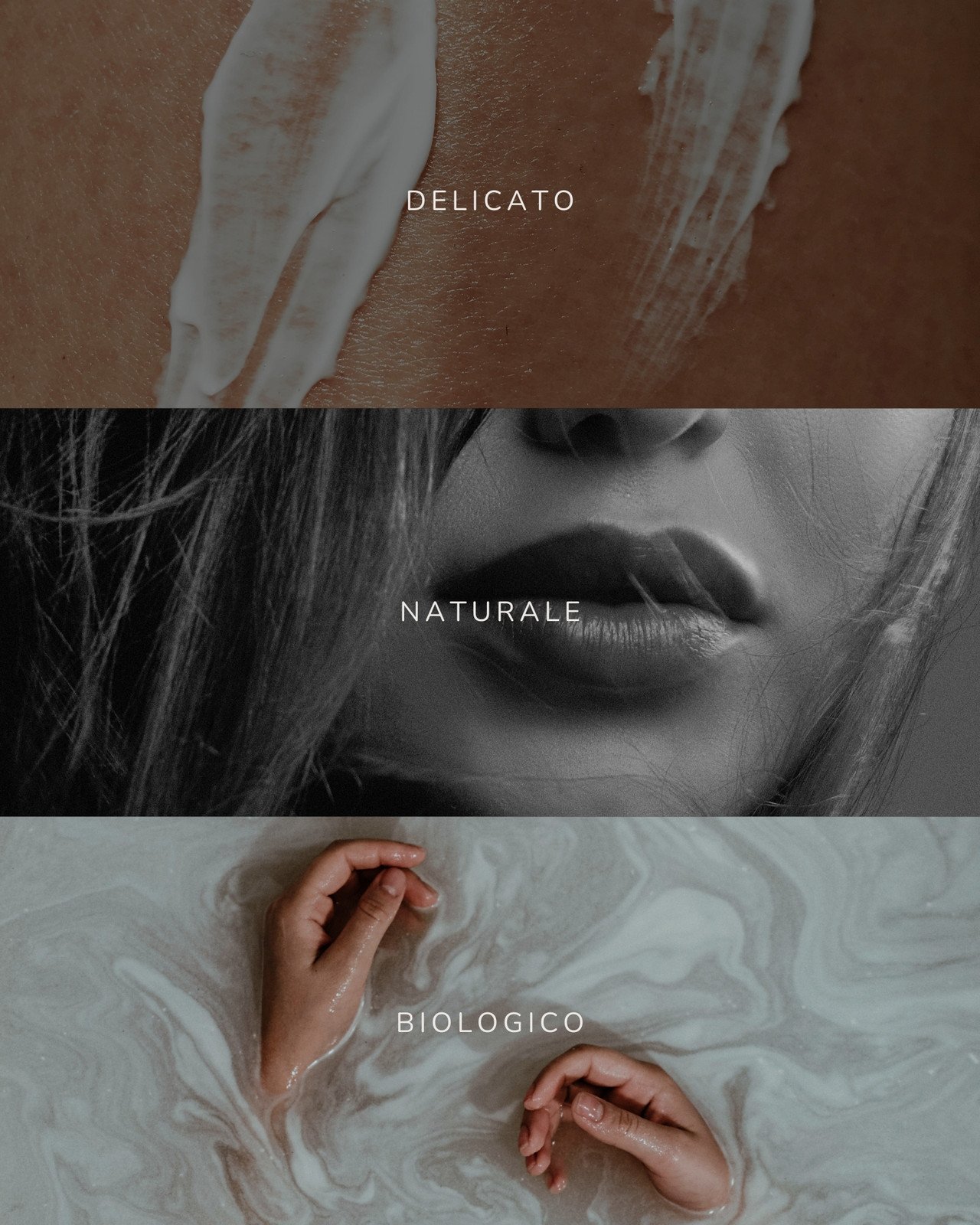 Grigio Beige Minimale Skincare Collage Di Foto Post Instagram