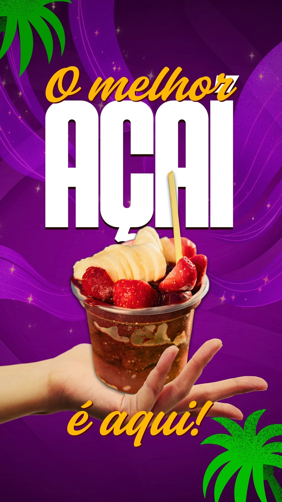 Modelos grátis e personalizáveis de acai - Canva