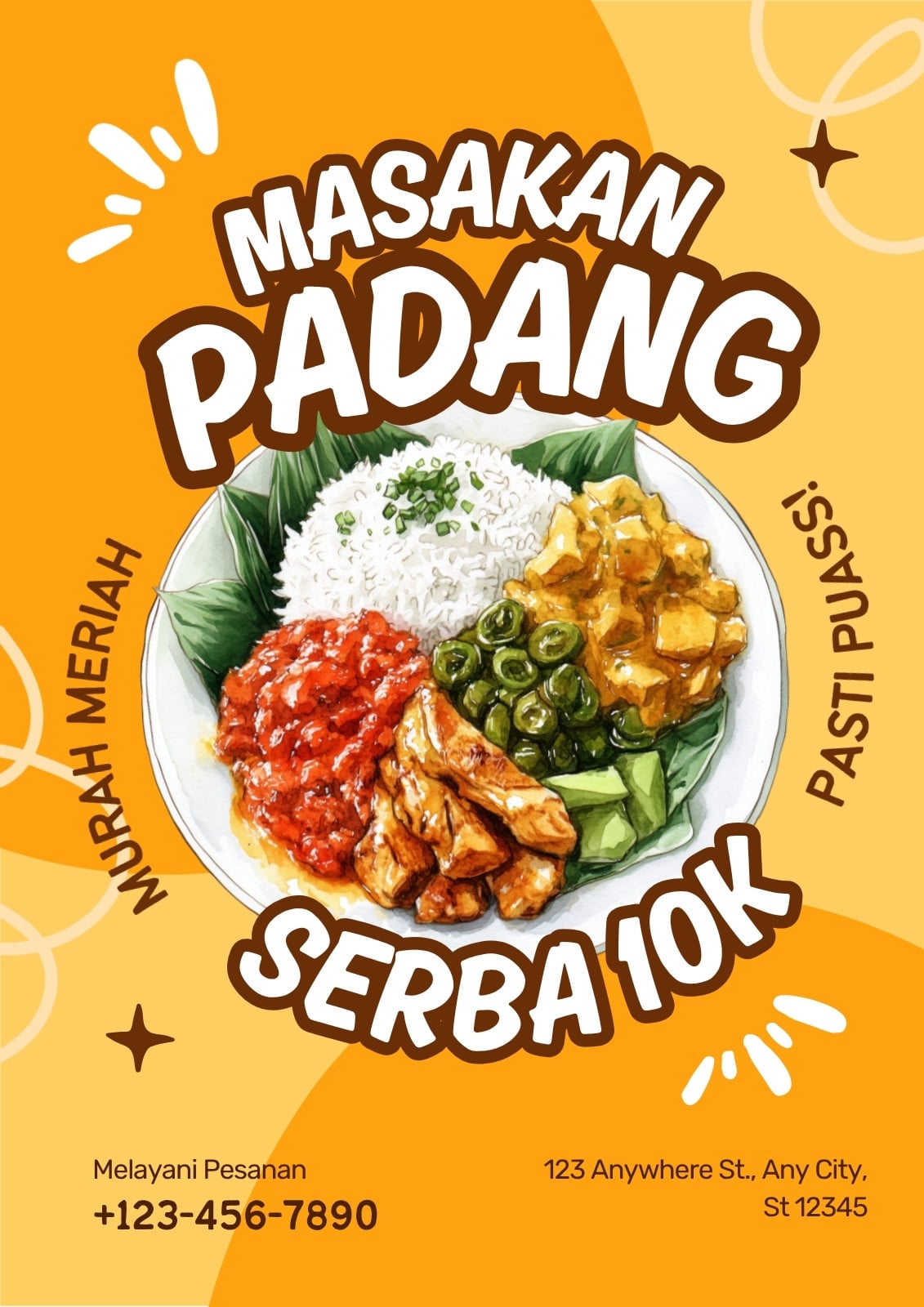 Gratis desain contoh contoh iklan makanan - Canva