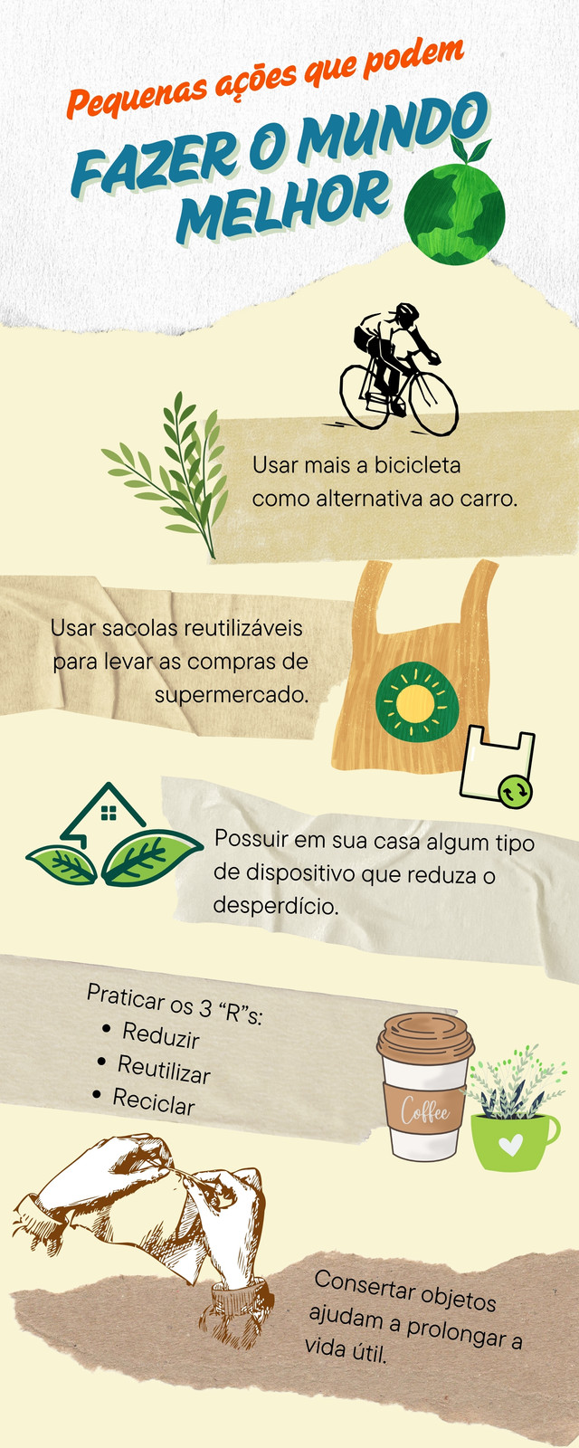 Infográfico sobre meio ambiente 