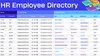 Employee Number List Example Free and customizable directory templates