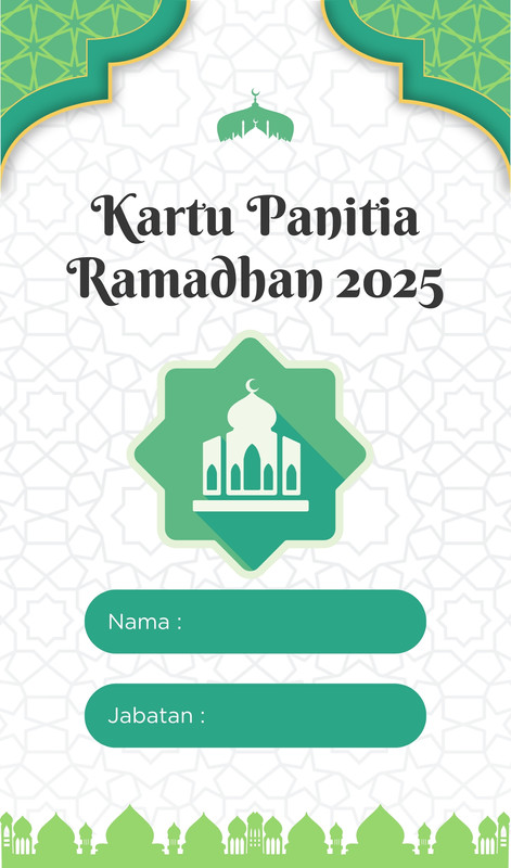 Icon Panitia Gratis desain contoh kartu panitia - Canva