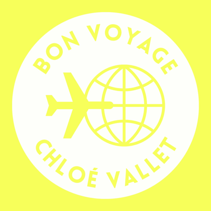 Série D'étiquettes KRD Bon Voyage – Avion, Bateau, Train (crèmes à Café)
