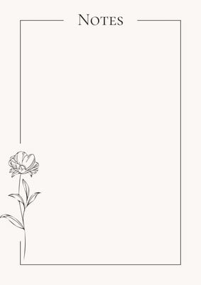 Customize 1,176+ Flower Page Border Templates Online - Canva