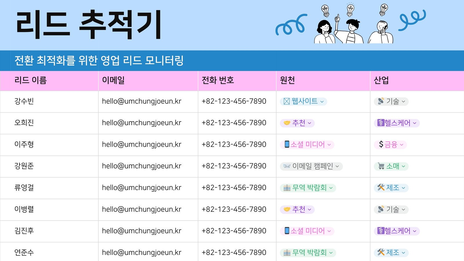 리드 추적기