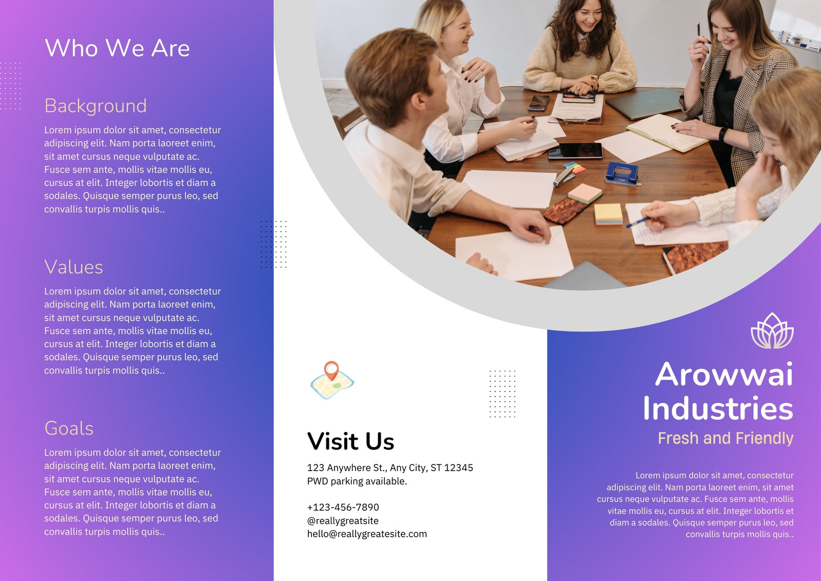 Free printable, customizable company brochure templates | Canva