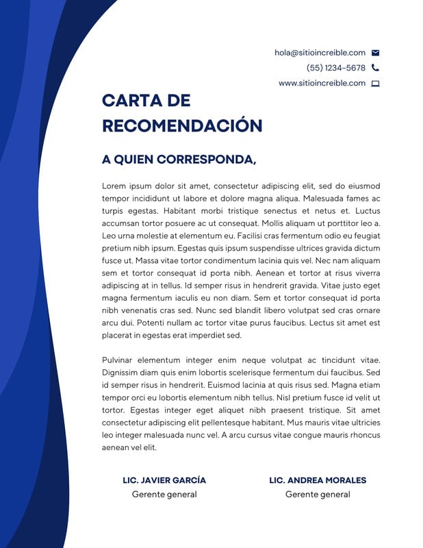 Carta Formal Formatos Y Ejemplos Word Para Imprimir