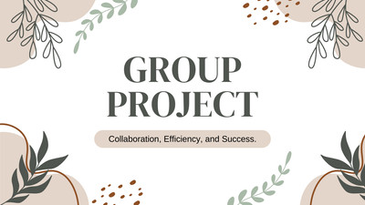 Page 18 - Free group project education presentation templates | Canva