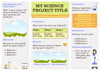 Free and customizable science fair templates