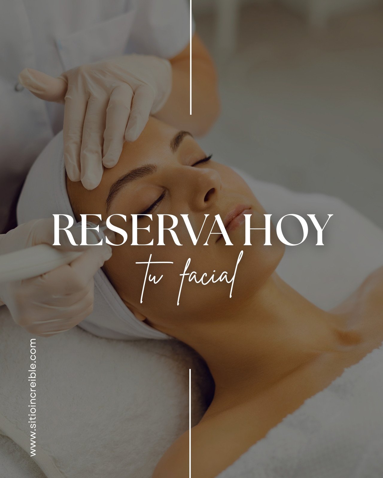Neutral Minimalista Spa Belleza Post de Instagram