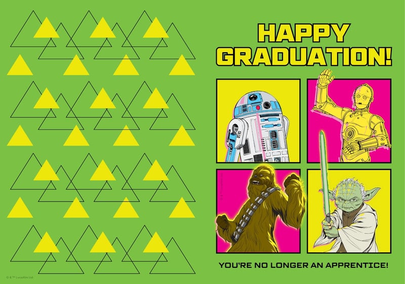 customizable-and-printable-star-wars-card-templates-canva for Free Printable Birthday Cards Star Wars Customizable and printable Star Wars card templates | Canva for Free Printable Birthday Cards Star Wars