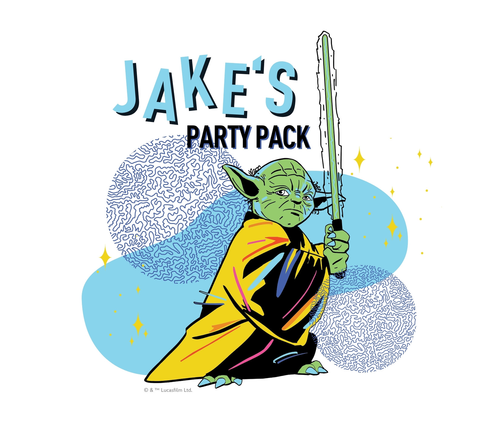 Editable and printable Star Wars gift bag templates | Canva