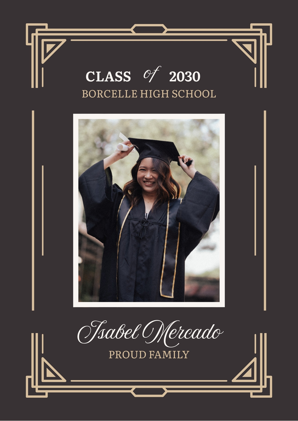 Page 5 - Free, custom printable graduation announcement templates | Canva Page 5 - Free, custom printable graduation announcement templates | Canva